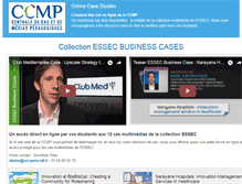 Tablet Screenshot of casestudies.ccmp.fr
